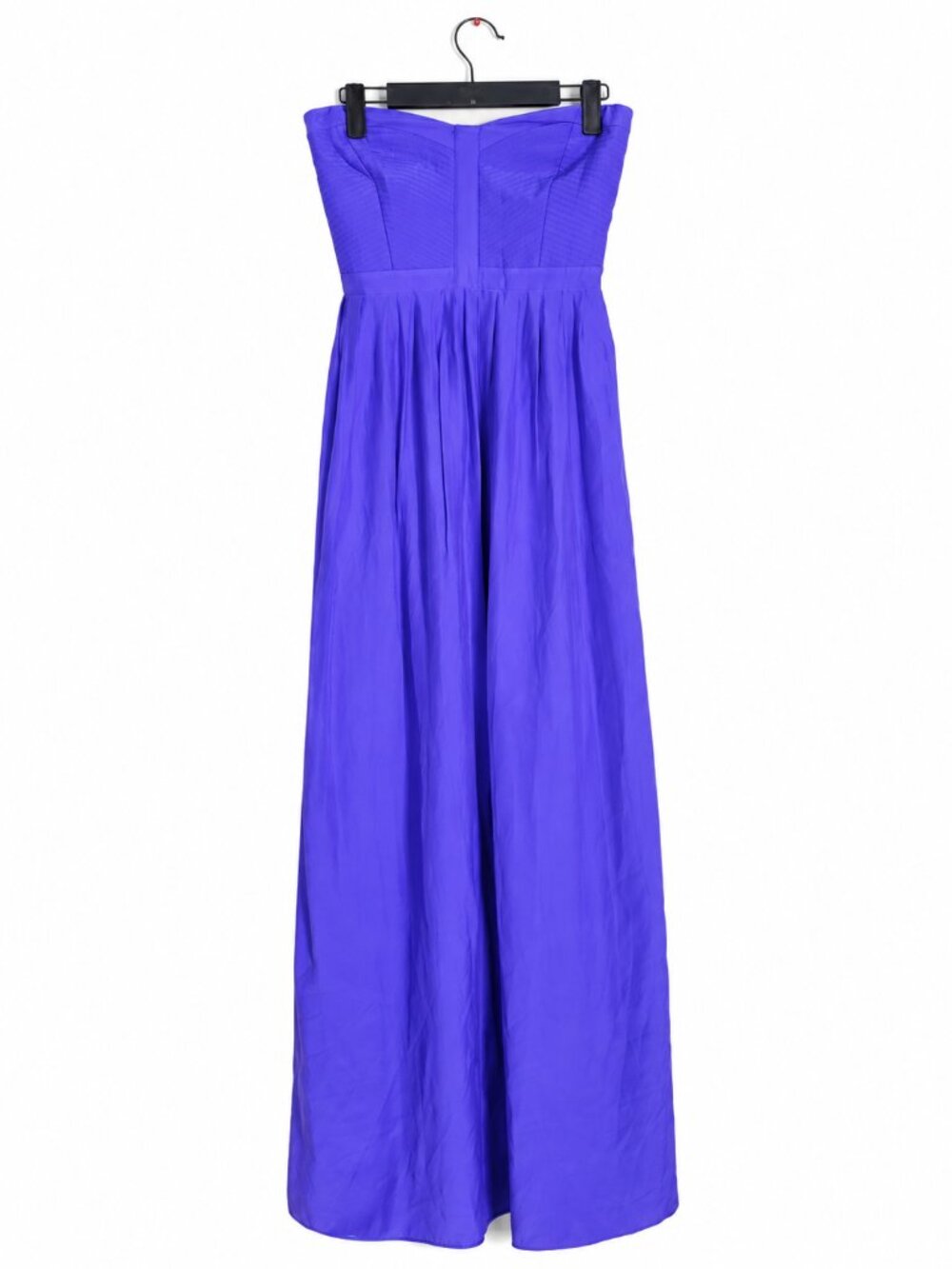Parker Purple Strapless Sweetheart Maxi Dress Size M